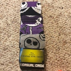 The Nightmare Before Christmas 5 pair Casual Crew
